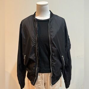 H&M Gray and Black Jacket